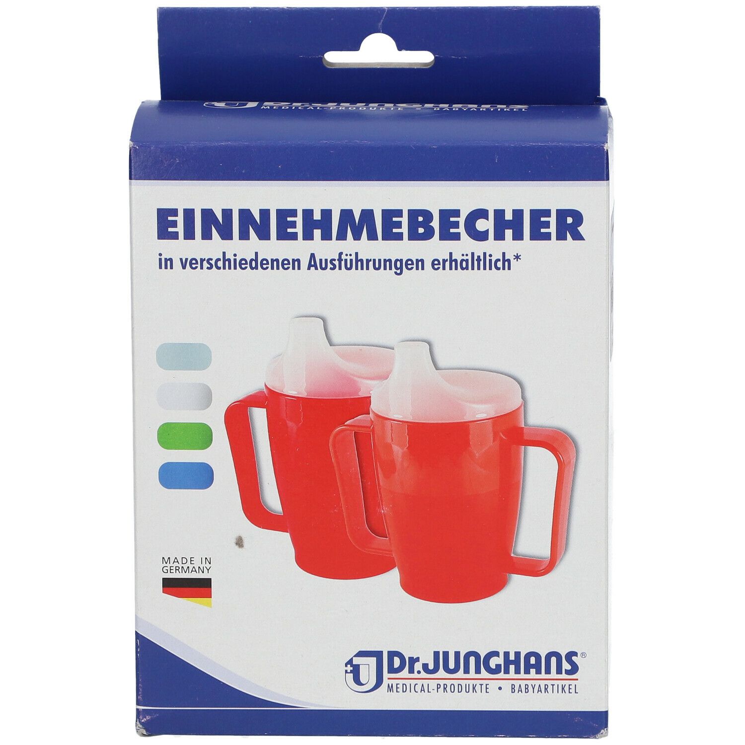 Dr. Junghans Einnehmebecher mit Deckel 12 mm