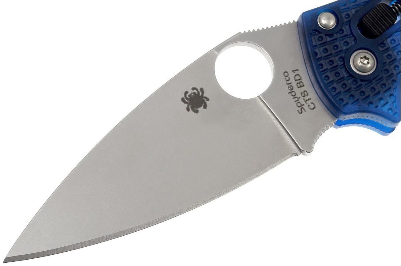 Spyderco Manix 2 Translucent Blue PE - C101PBL2