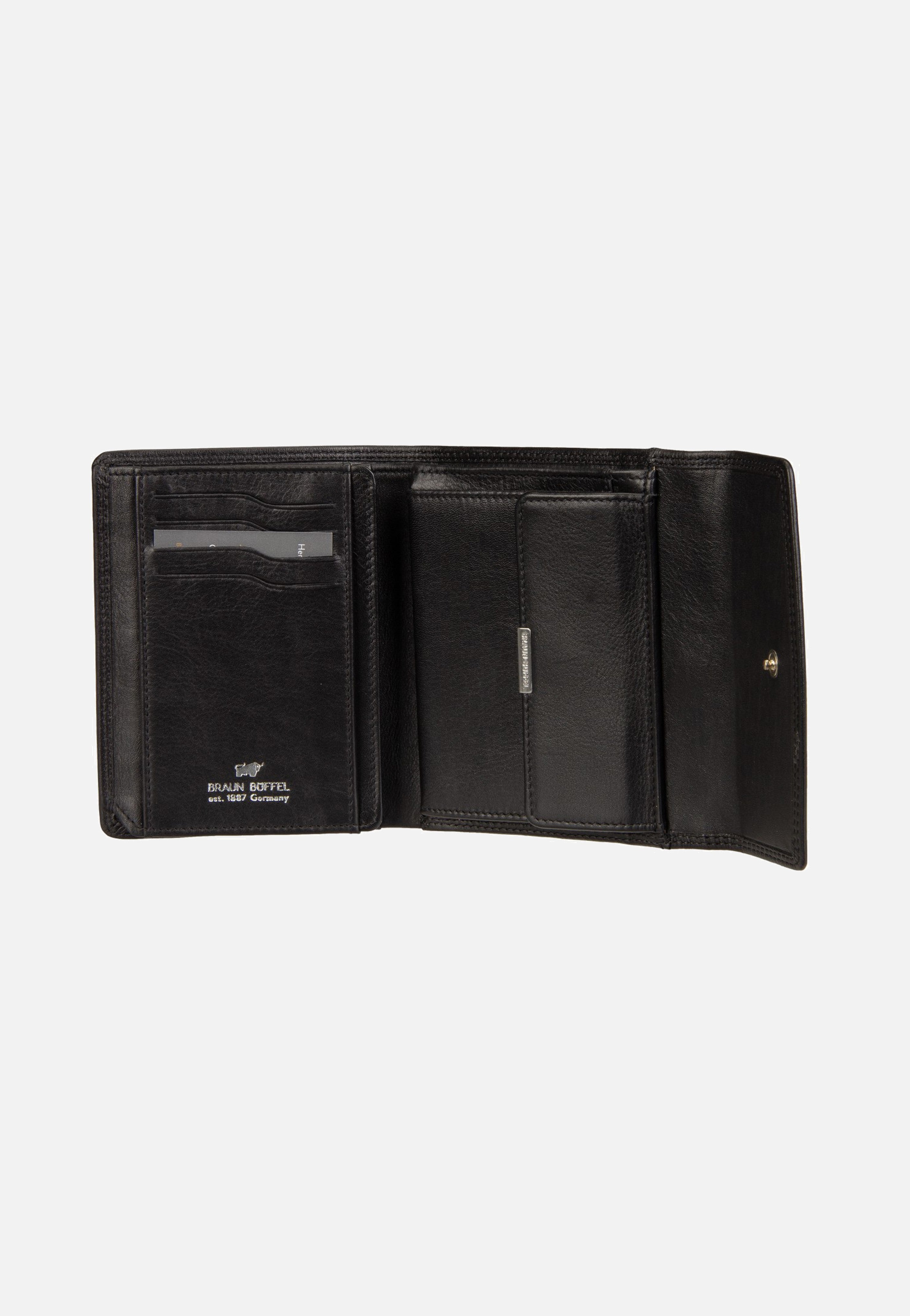 Golf RFID Wallet M 8Cs Black - Portemonnaie