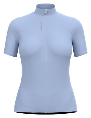 Maillot Manches Courtes Femme Odlo Zeroweight Performance Wool 125 Bleu