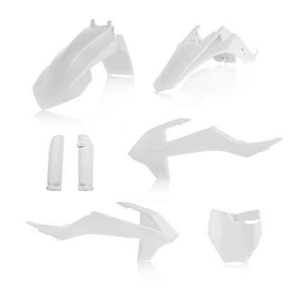 Kit plastiques Acerbis FULL KIT BLANC - Blanc