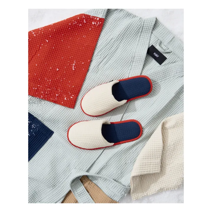 Hay Chaussons en nid d'abeille | Crème