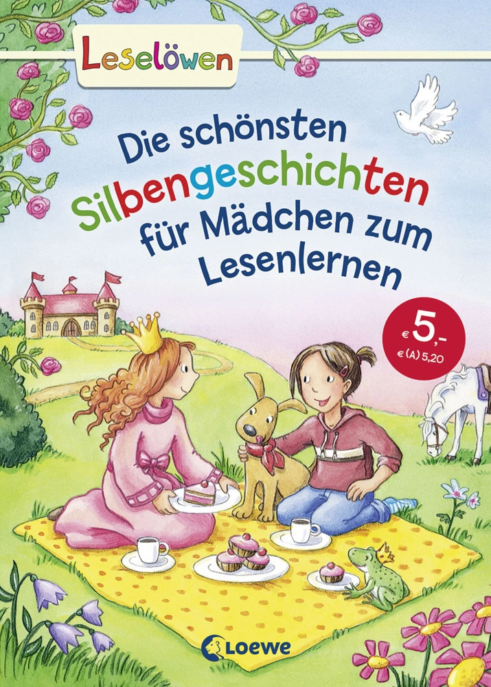 Die schönsten Silbengeschichten für Mädchen zum Lesenlernen