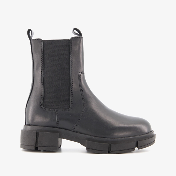 Groot leren meisjes chelsea boots