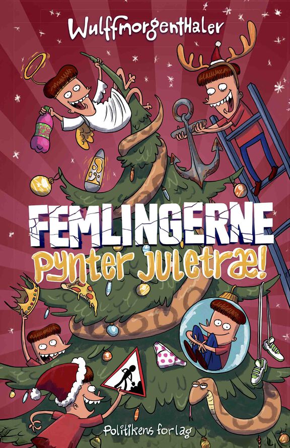 Bøger Femlingerne pynter juletræ