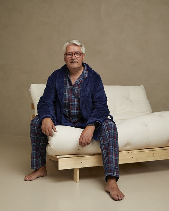 Hugh morgenkåpe i fleece
