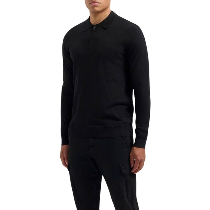 Pure Path Knitwear Halfzip Polo Heren