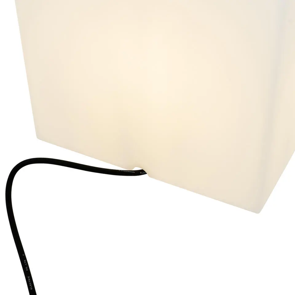 Qazqa staande buitenlampen nura wit e27