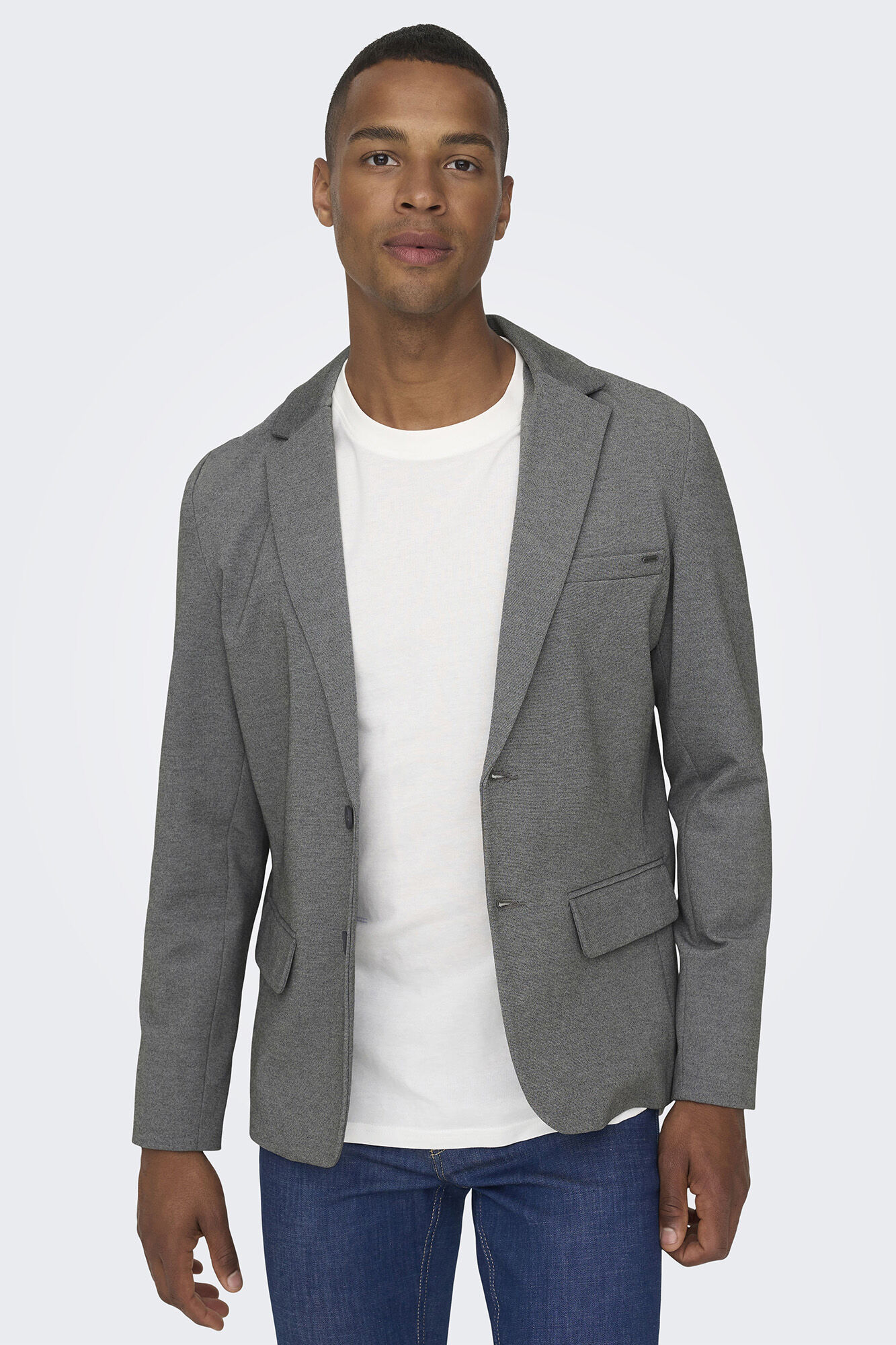 Blazer clássico de corte slim