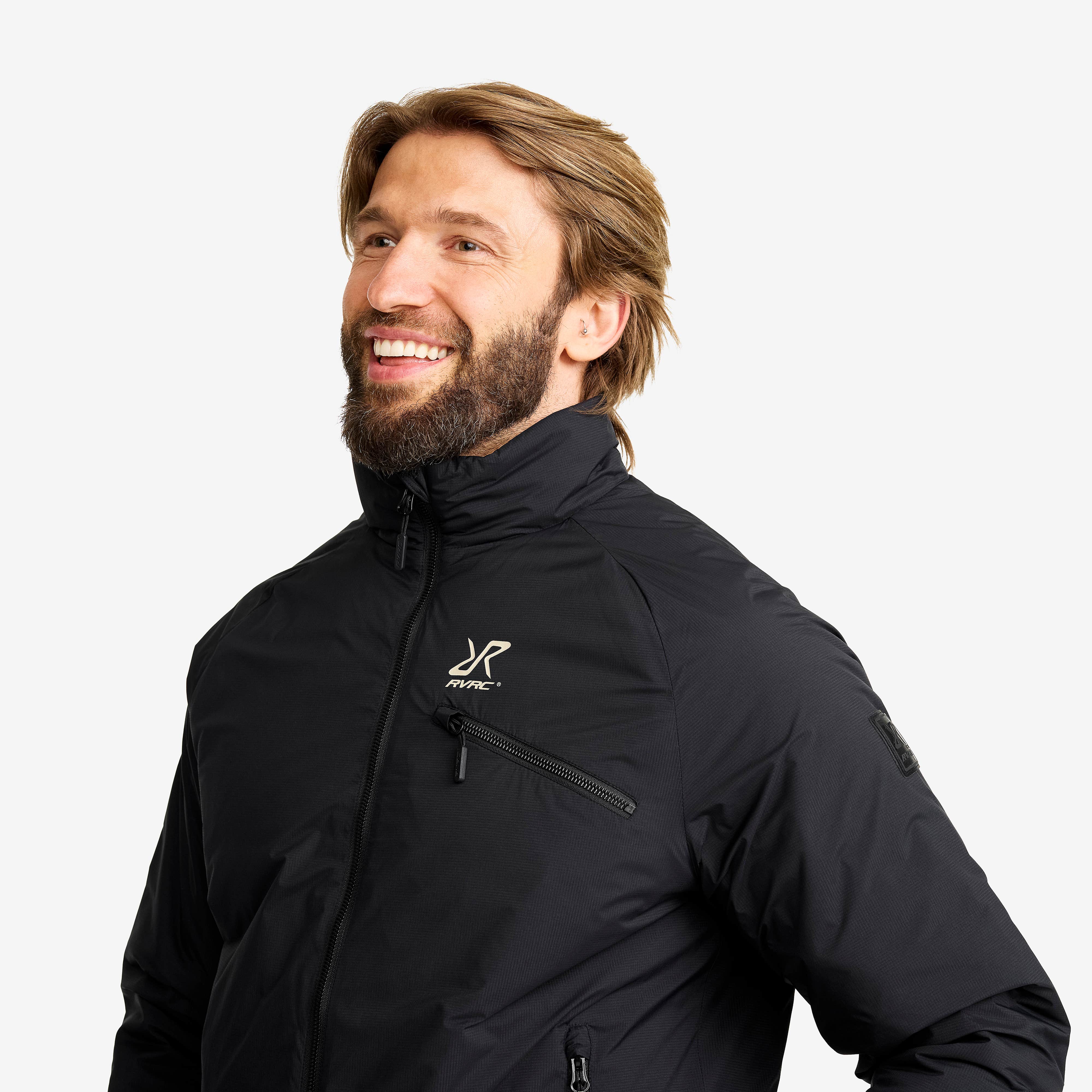 Flatter Insulated Jacket Herre Black