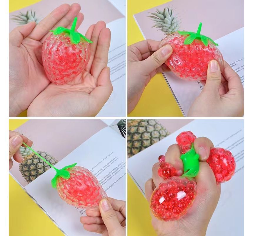 Fenmo - Aardbeien Squishy Speelgoed (Diverse Ontwerpen) / Set