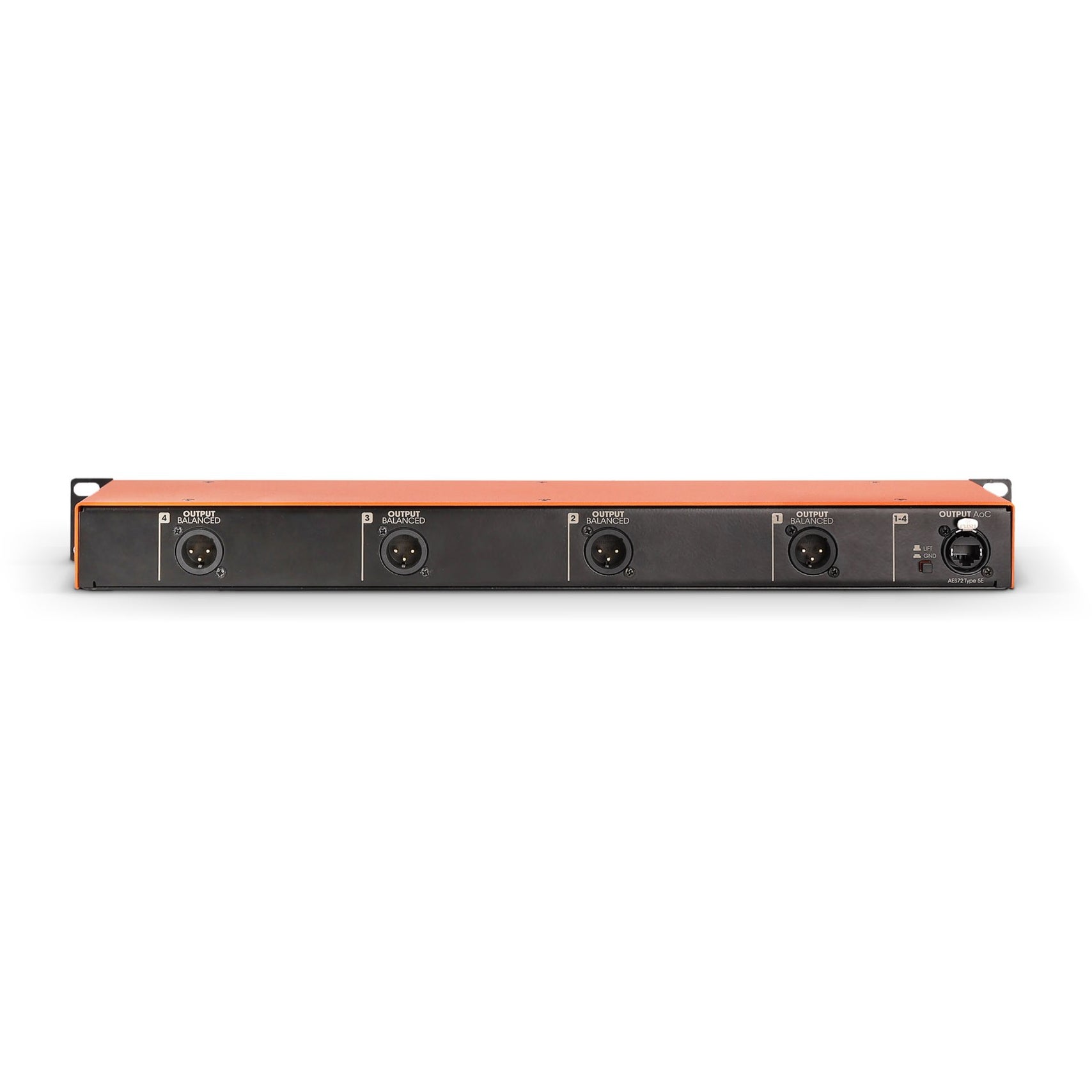 Palmer BRIDGE 4P 19 inch 4-kanaals passieve DI box
