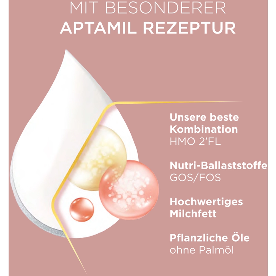 Aptamil Folgemilch Profutura Duo Advance 2 800 g nach dem 6. Monat