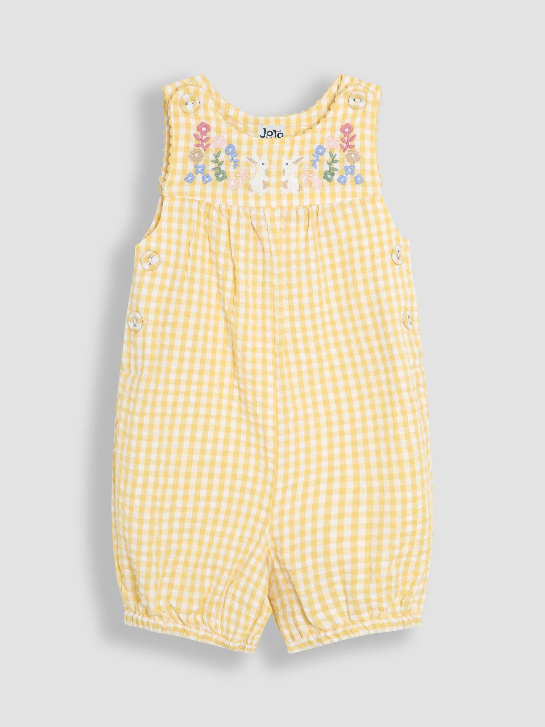 JoJo Maman Bébé tuinbroek met applicatie