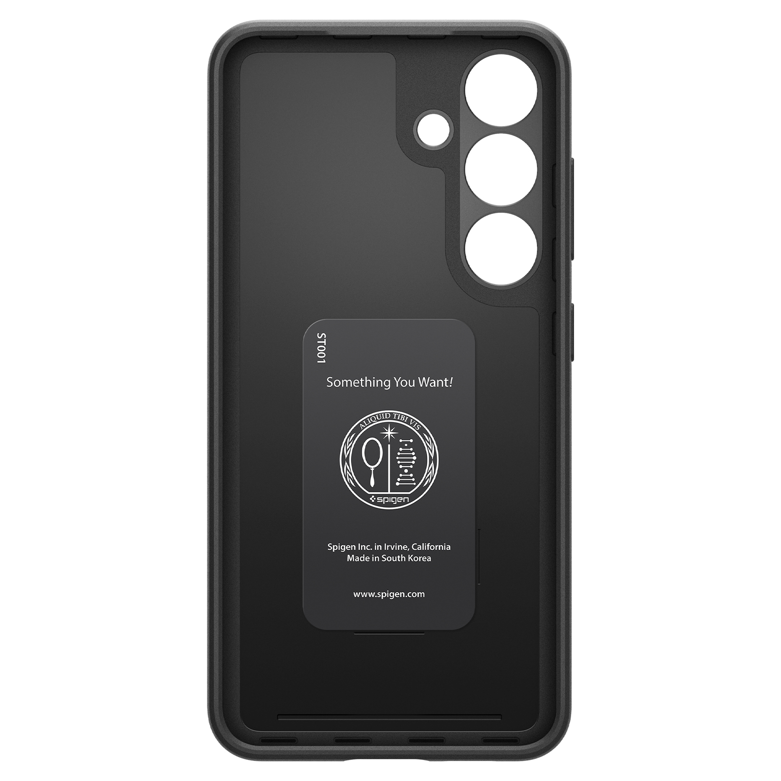 Samsung Galaxy S24 Thin Fit Case Hülle (ACS07341) - Schwarz