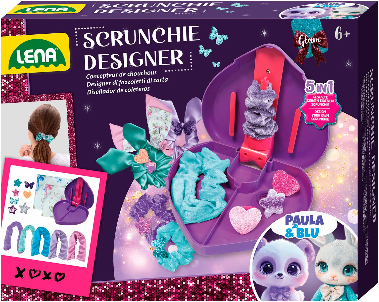 Lena® Kreativset »Scrunchies Designer«