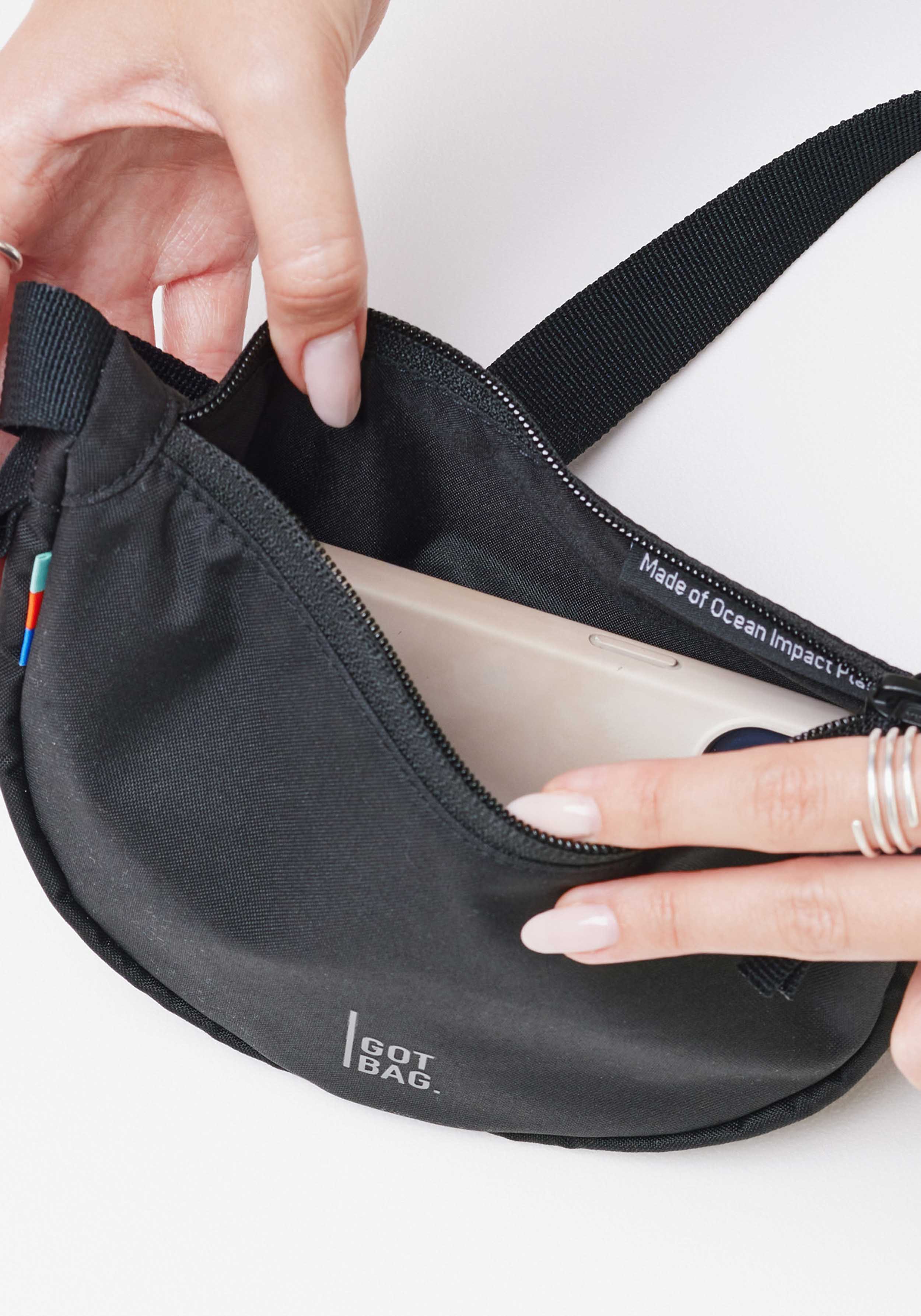 Got Bag Moon Bag Mini Black