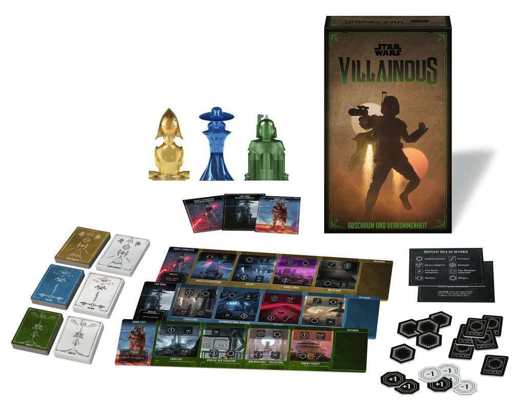 Wonder Forge Spiel Star Wars Villainous: Abschaum & Verkommenheit