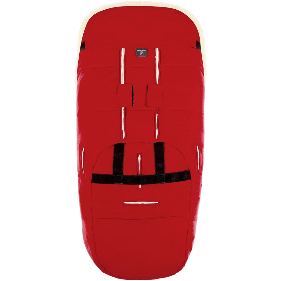 Werner Christ Baby Fußsack FLIMS LUXE chili red