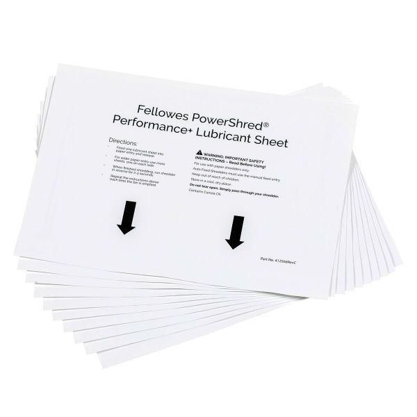 Fellowes 10un Acessório para Destruidoras de Papel Branco - 4025601
