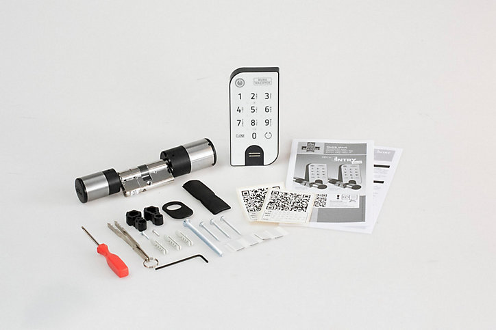 Cylindre électronique Burg Wächter secuEntry Easy+ 7602 FP et clavier