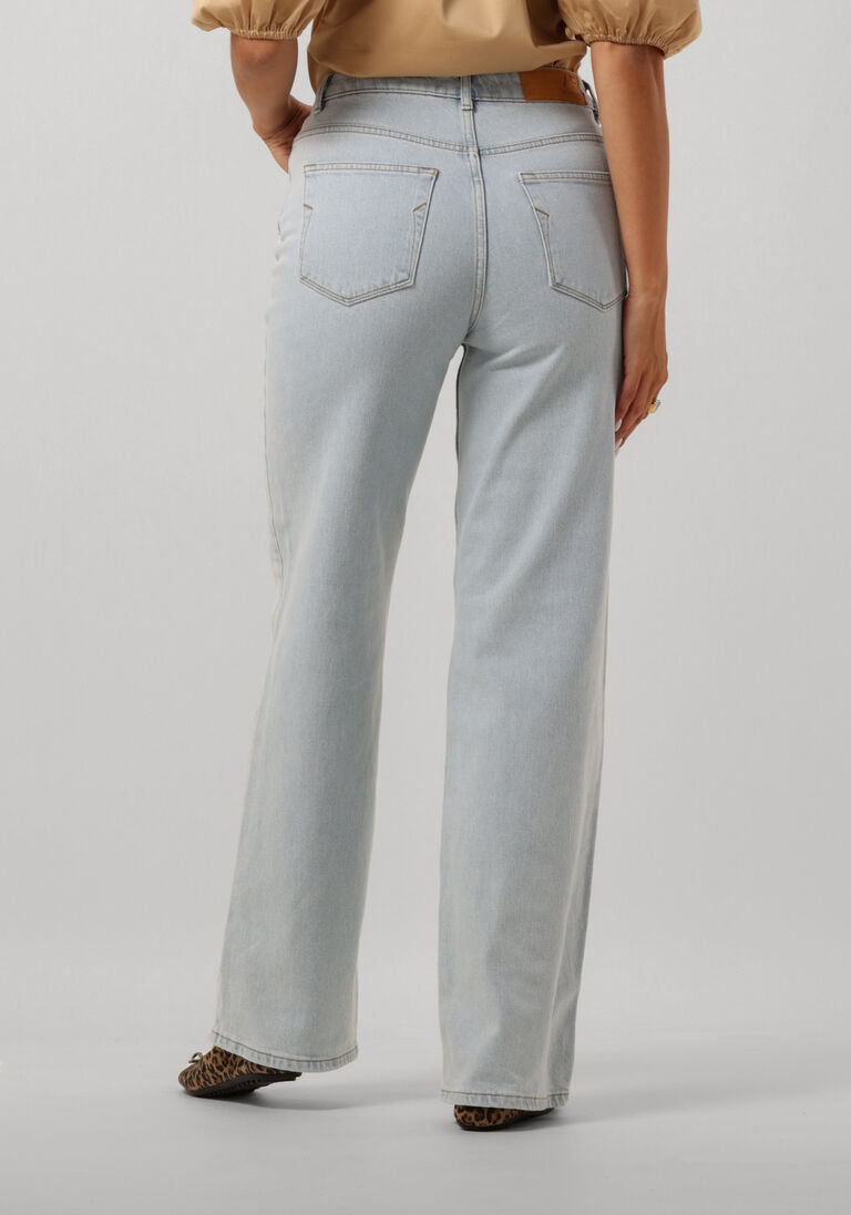 SELECTED FEMME lichtblauwe selected femme wide jeans slfalice hw wide lon