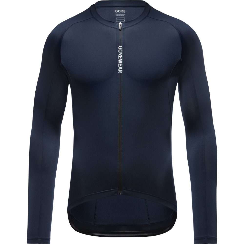 GOREWEAR Spinshift Langarm Radtrikot Herren orbit blue