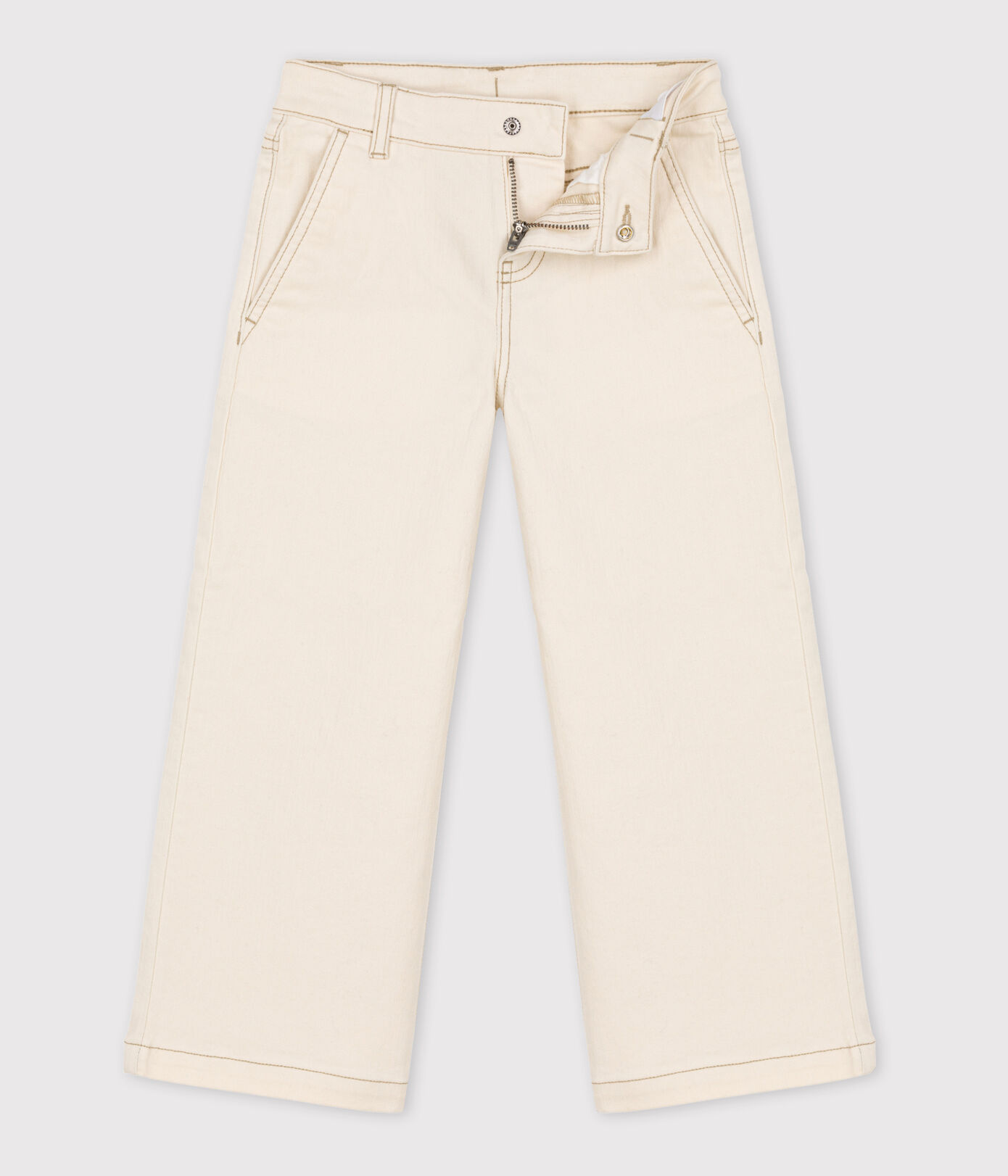 Pantalon flare en denim enfant fille