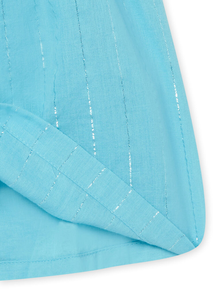 Robe bleue bébé fille
