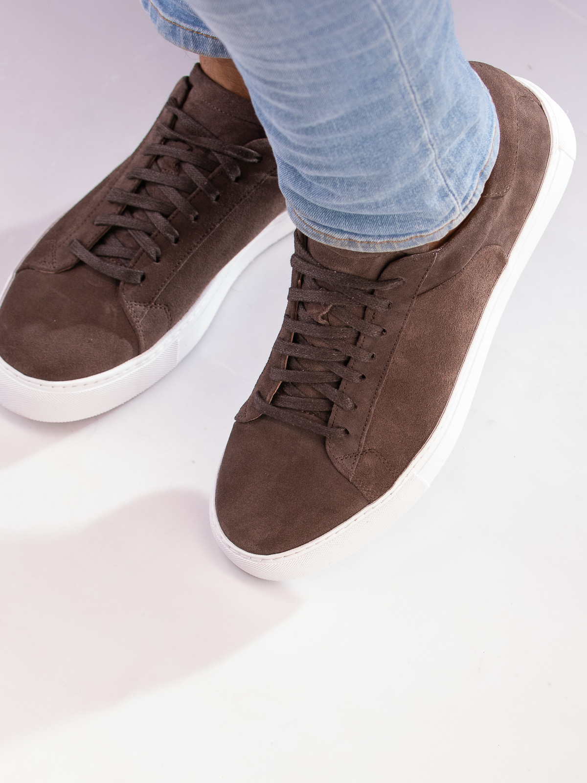 Gregers - Maribo Suede Brown - Trapes Sko