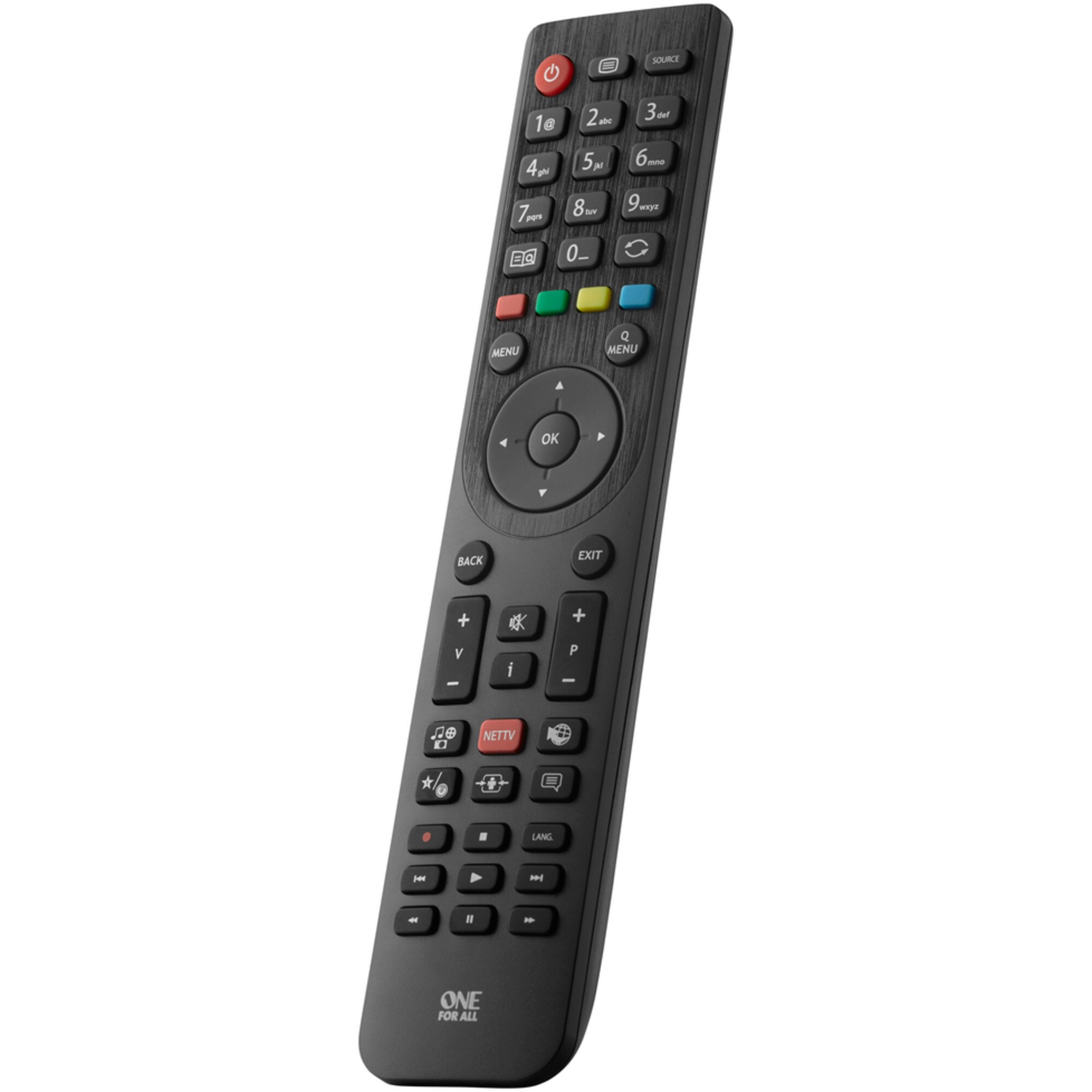 ONE FOR ALL Fernbedienung Telefunken TV Ersatzfernbedienung