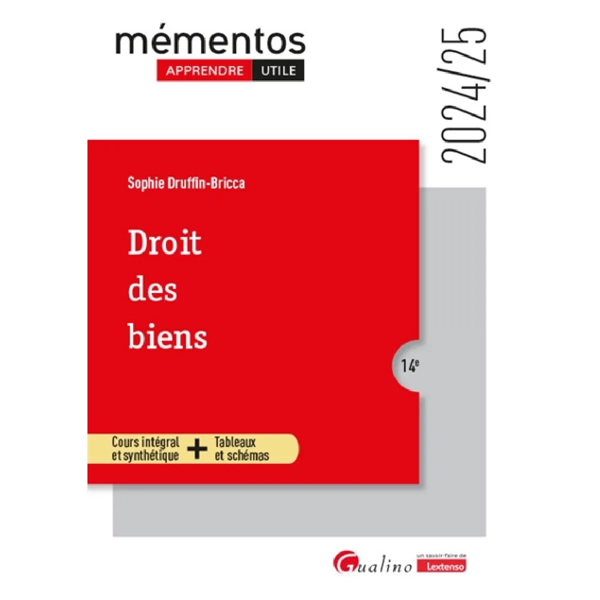 Droit des biens : cours intégral et synthétique + tableaux et schémas : 2024-2025 · Occasion