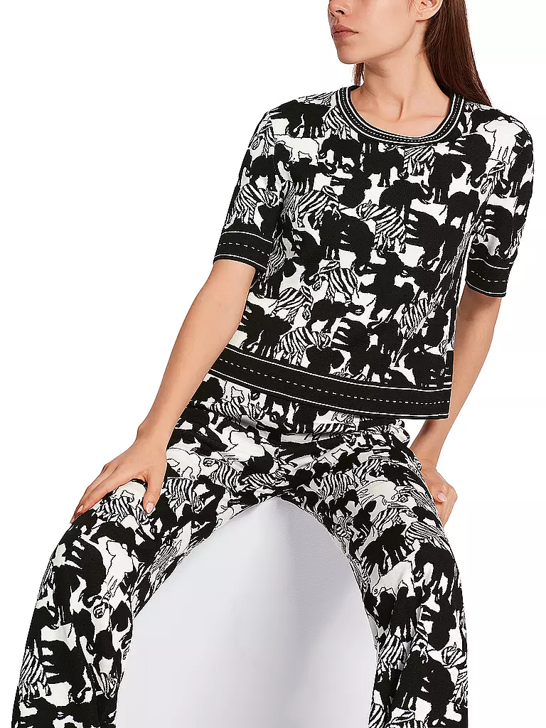 MARC CAIN Pullover schwarz