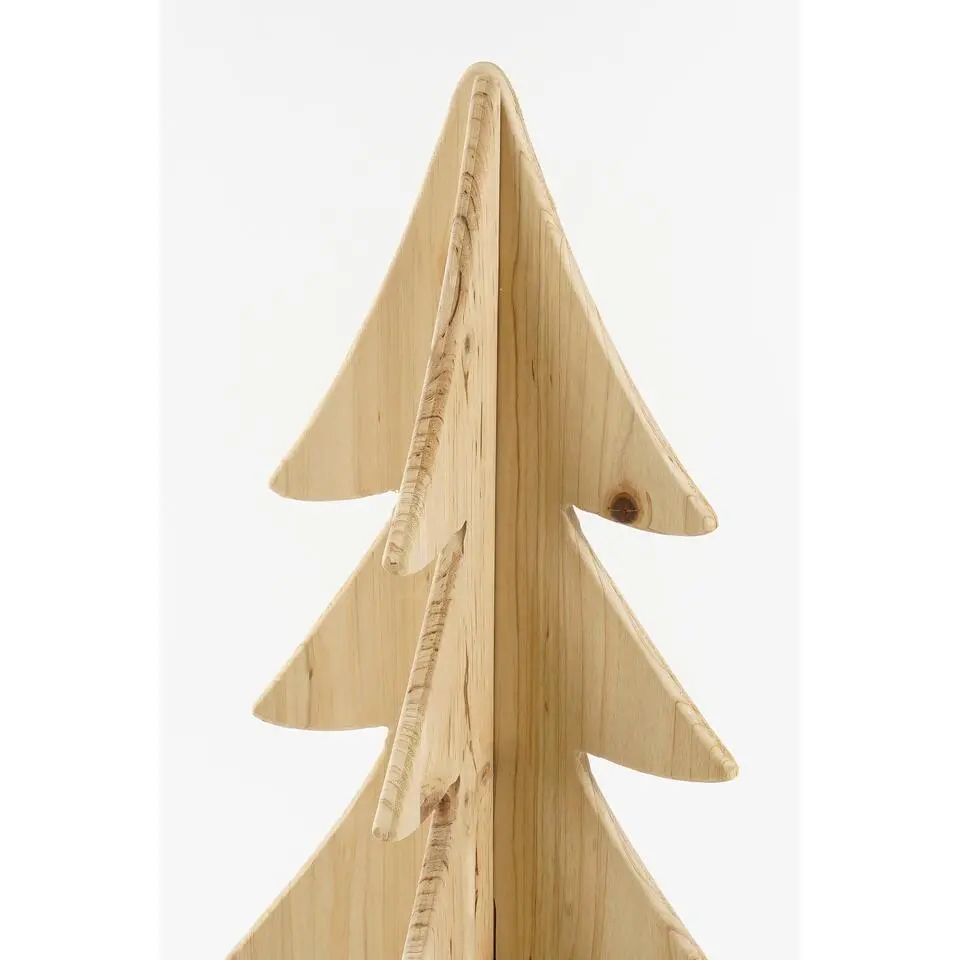 House of Seasons Decoratie Kerstboom - H78 x Ø36 cm - Bruin