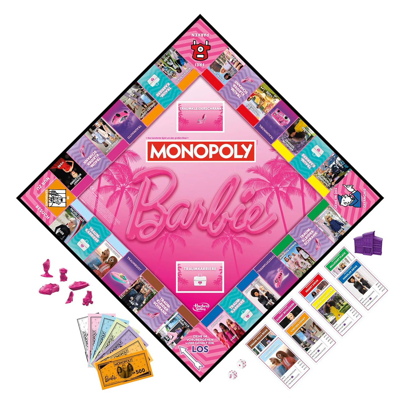 Hasbro Monopoly Barbie Mehrfarbig Spielesammlung