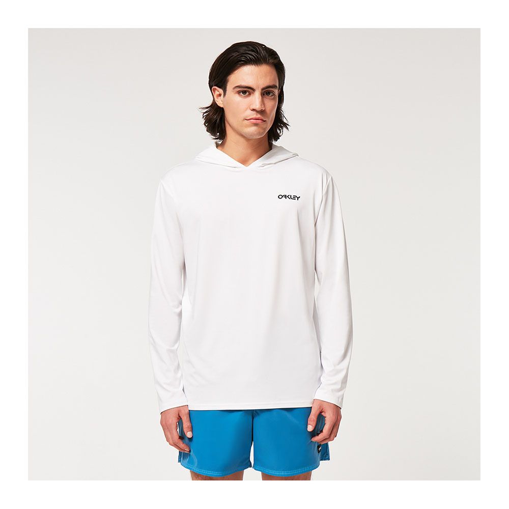 Oakley RAINBOW RC RUSHGUARD - Maillot Homme white