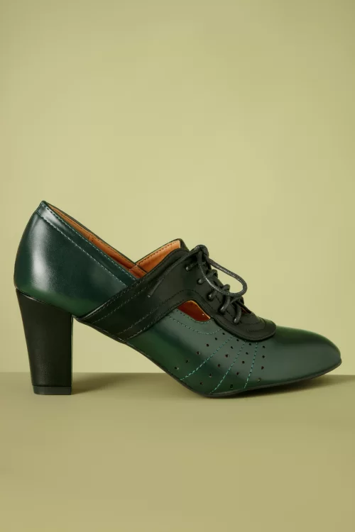 Banned Retro Woodland Vibes hakken in groen
