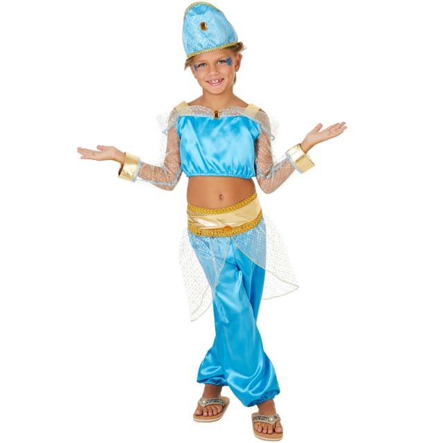 Orientprinsesse børnekostume