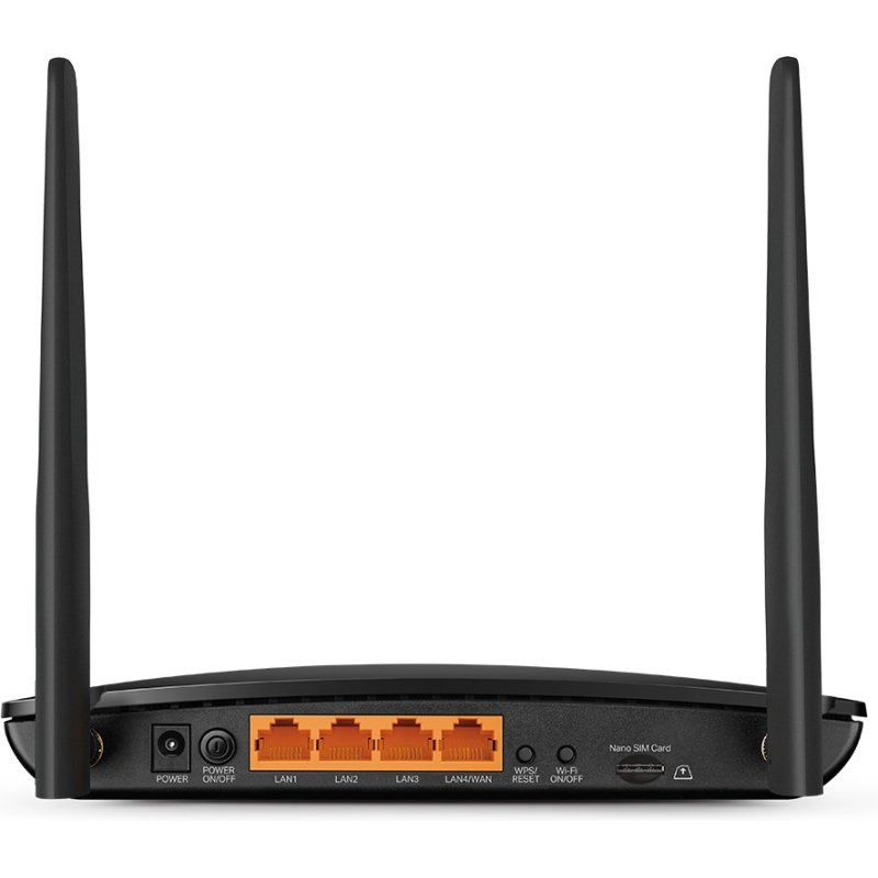 TP-Link Archer MR500 routeur sans fil Gigabit Ethernet Bi-bande (2,4 GHz / 5 GHz) 4G Noir