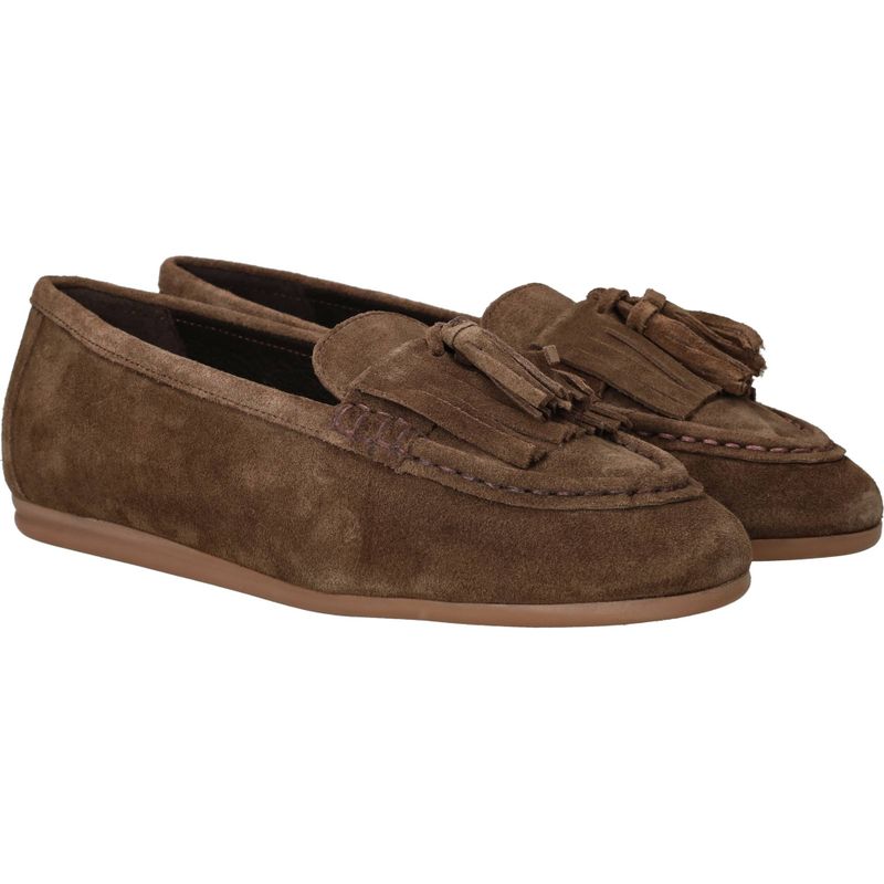 PS Poelman Loafers Bruin Dames
