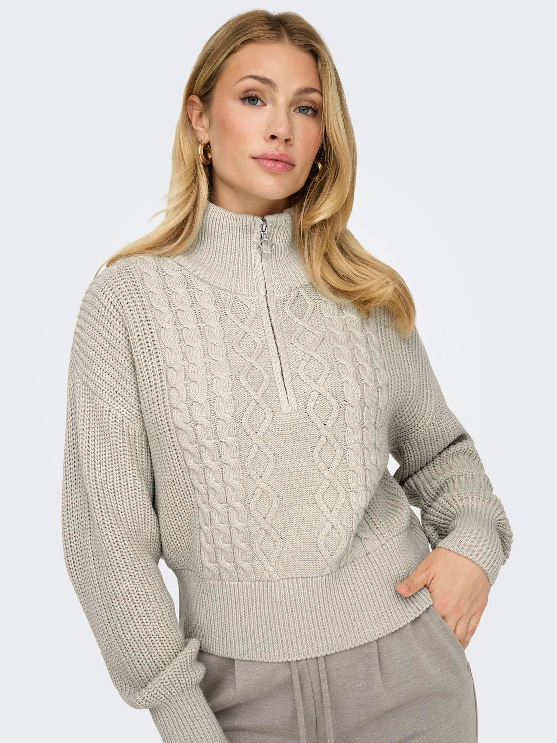 ONLDORITTA Strickpullover Pumice Stone