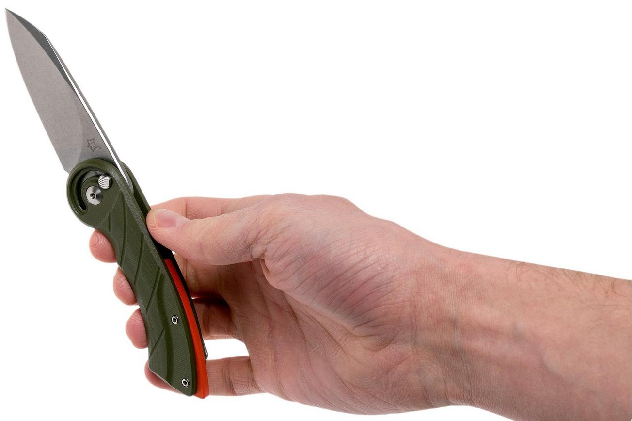 Fox Knives Radius FX-550 G10OD, OD-Green zakmes