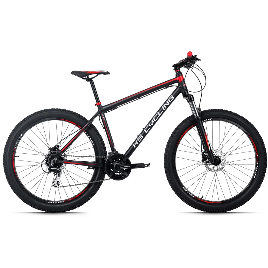 KS Cycling Mountainbike Hardtail 27,5 Xceed schwarz-rot