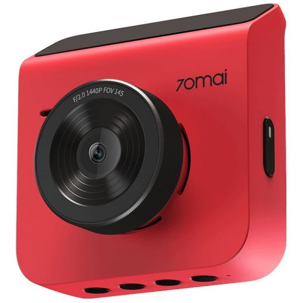 Xiaomi 70mai Dash Cam A400 Câmara para carro Vermelho