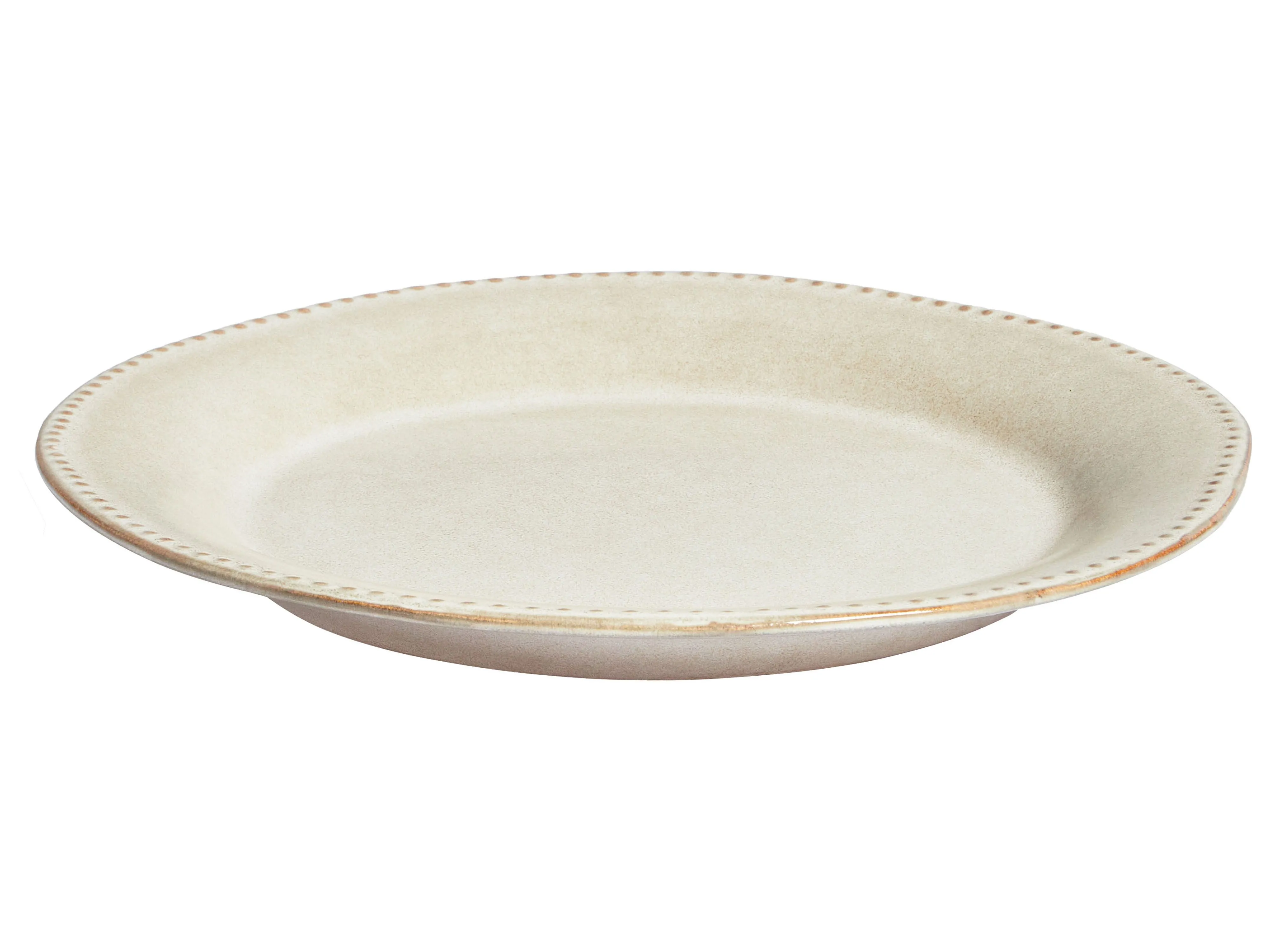 24-delige serviesset CHERVIL Steengoed Lichtbeige
