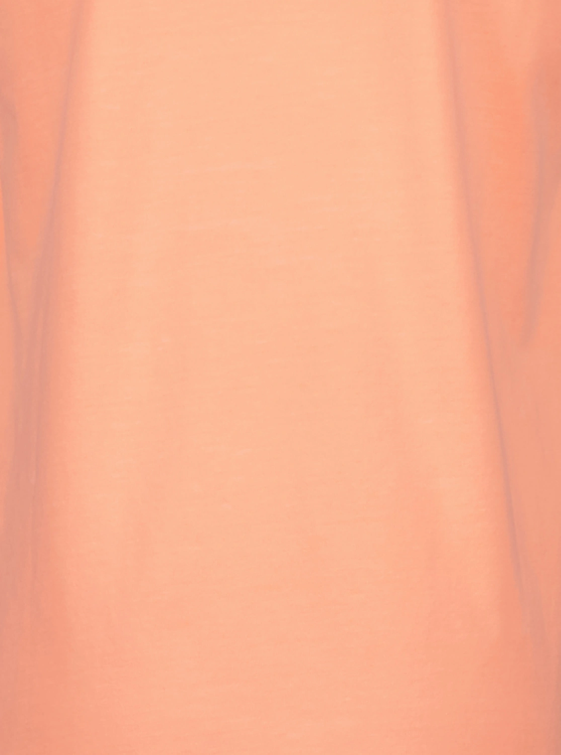 T-Shirt BASIC UNI in soft neon peach