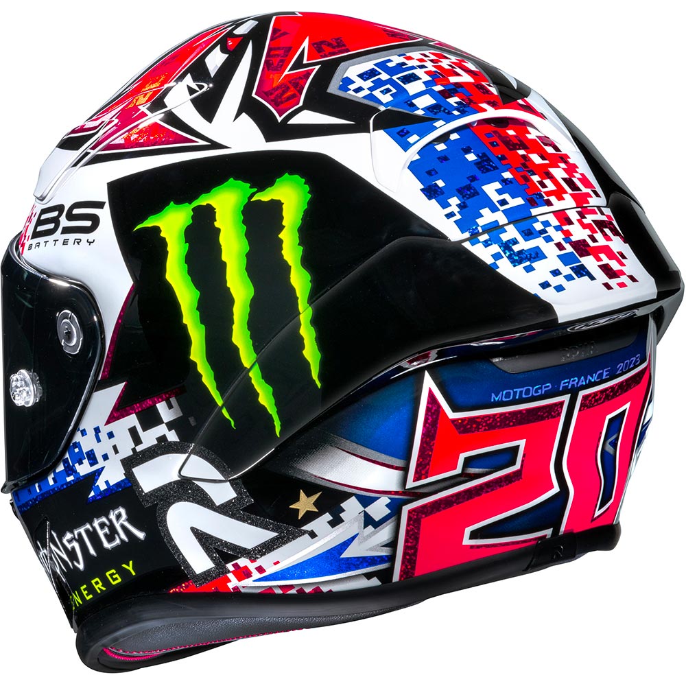 HJC - Casque RPHA 1 Quartararo Le Mans SP - 2023 MC21 / Noir / Rouge / Blanc / Bleu