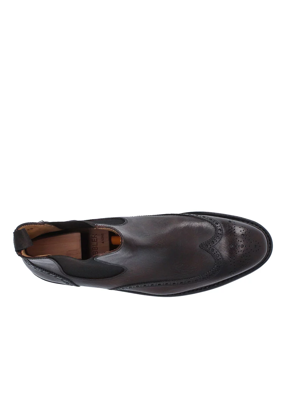 CHELSEA BOOTS SCARBOROUGH SANGLIER MARRON