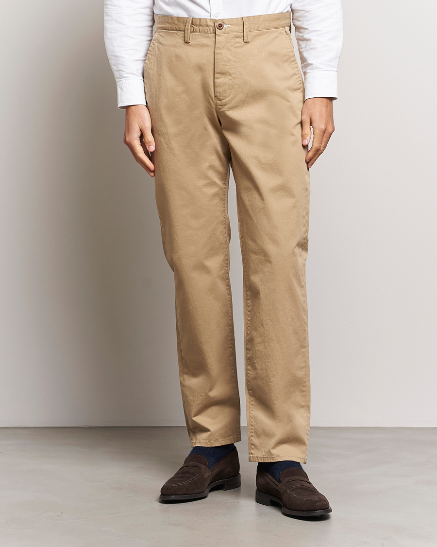 GANT Regular Fit Twill Chino Dark Khaki