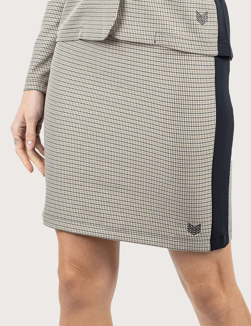 HBT CHIC TRAVEL - LUCY JUPE CARREAUX